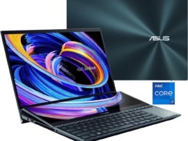 ASUS ZenBook Pro Duo 15 laptop.